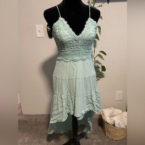 Rue21 Minty Blue High Low Dress